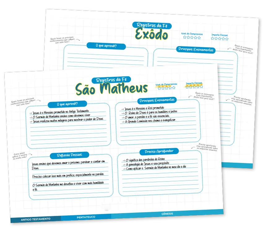 Imagem representando a Igreja e a cruz